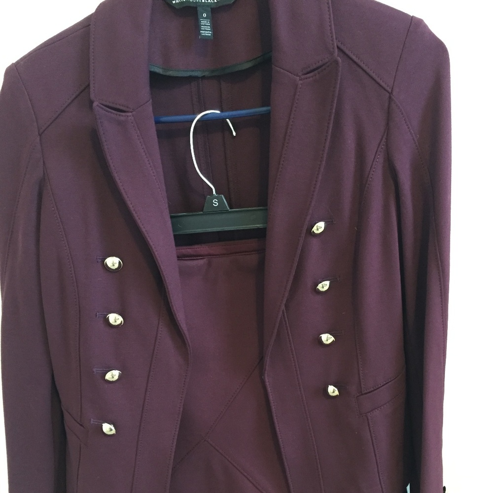 White House Black Market Jacket and Skirt Suit -0